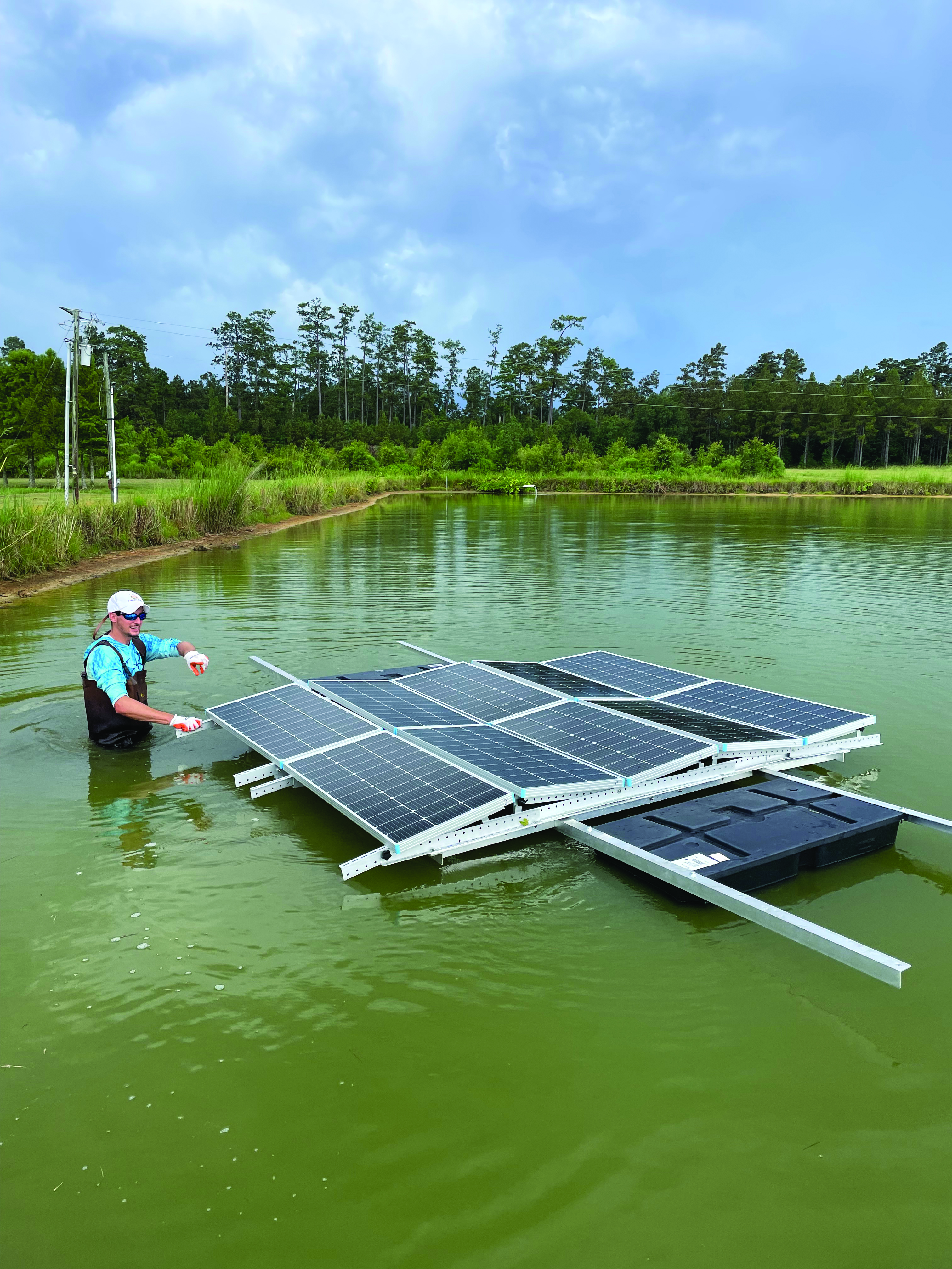 Innovative Floating Photovoltaic (FPV) for Renewable Energy in Agriculture